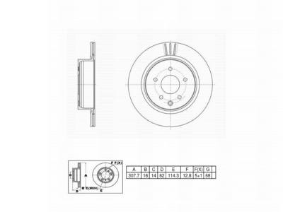 REAR BRAKE PADS & SHOES ROTORS & DRUMS
