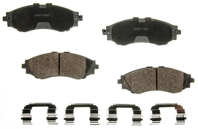 Performance Plus Premium Ceramic Disc Brake Pad Set