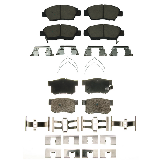 Autologix Semi-Metallic Disc Brake Pad Set