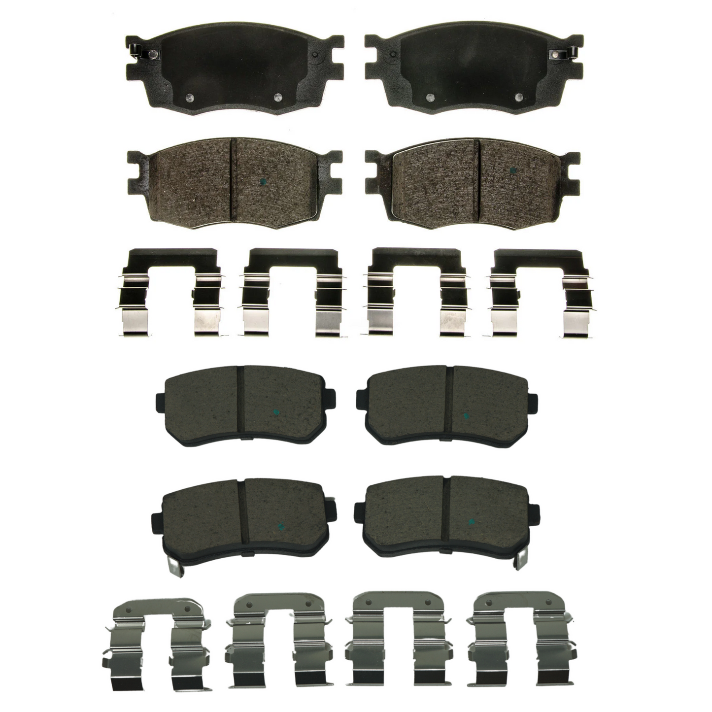 Performance Plus Carbon Fiber Disc Brake Pad Set