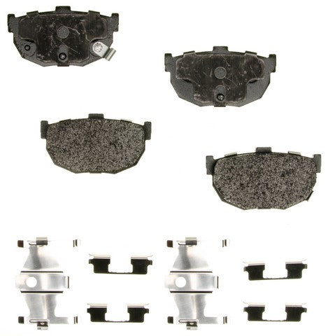 Performance Plus Carbon Fiber Disc Brake Pad Set
