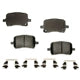 AGNA BRAKES - PLD1028C - Front Ceramic Disc Brake Pad Set