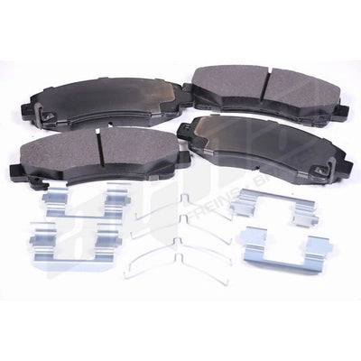 AGNA BRAKES - PLD1584C - Front Ceramic Disc Brake Pad Set