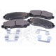 AGNA BRAKES - PLD1584C - Front Ceramic Disc Brake Pad Set
