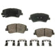 AGNA BRAKES - PLD1595C - Front Ceramic Disc Brake Pad Set