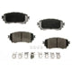 AGNA BRAKES - PLD1711C - Front Ceramic Disc Brake Pad Set