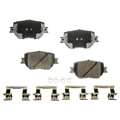 AGNA BRAKES - PLD1733C - Front Ceramic Disc Brake Pad Set