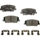 Front Ceramic Pads by AGNA BRAKES - PLD1735C