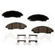 AGNA BRAKES - PLD1896C - Front Ceramic Disc Brake Pad Set