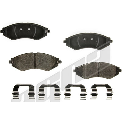 Front Ceramic Pads by AGNA BRAKES - CXD1035