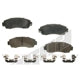 Front Ceramic Pads by AGNA BRAKES - CXD1089