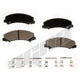 Front Ceramic Pads by AGNA BRAKES - CXD1159