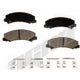 Front Ceramic Pads by AGNA BRAKES - CXD1159