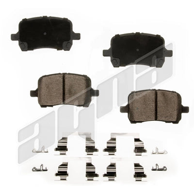 Front Ceramic Pads by AGNA BRAKES - CXD1160