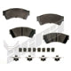 Front Ceramic Pads by AGNA BRAKES - CXD1164