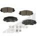 Front Ceramic Pads by AGNA BRAKES - CXD1211