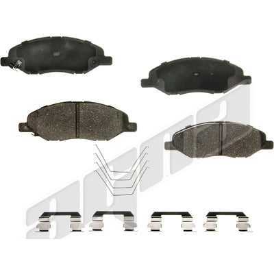 Front Ceramic Pads by AGNA BRAKES - CXD1345