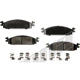 Front Ceramic Pads by AGNA BRAKES - CXD1376