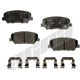 Front Ceramic Pads by AGNA BRAKES - CXD1413