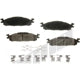 Front Ceramic Pads by AGNA BRAKES - CXD1508