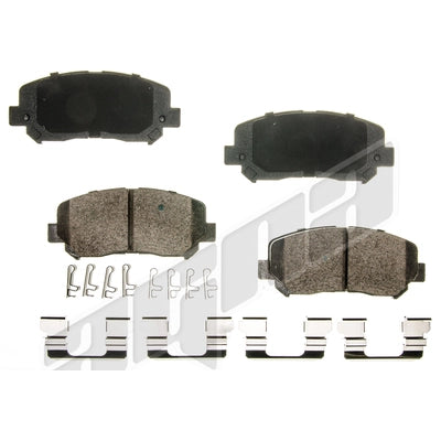 Front Ceramic Pads by AGNA BRAKES - CXD1640