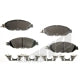 Front Ceramic Pads by AGNA BRAKES - CXD1649