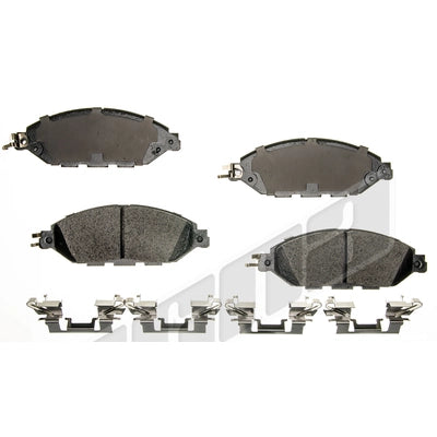 Front Ceramic Pads by AGNA BRAKES - CXD1649