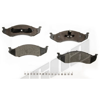Front Ceramic Pads by AGNA BRAKES - CXD477