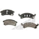 Front Ceramic Pads by AGNA BRAKES - CXD673