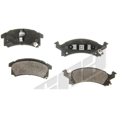 Front Ceramic Pads by AGNA BRAKES - CXD673