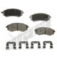 Front Ceramic Pads by AGNA BRAKES - CXD700