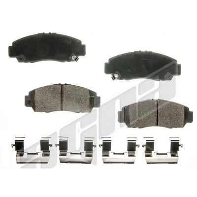 Front Ceramic Pads by AGNA BRAKES - CXD787