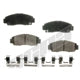 Front Ceramic Pads by AGNA BRAKES - CXD787