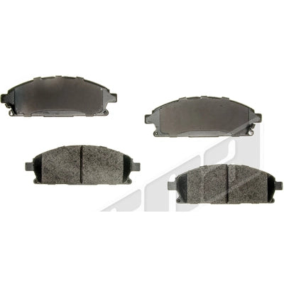 Front Ceramic Pads by AGNA BRAKES - CXD855
