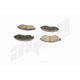 Front Ceramic Pads by AGNA BRAKES - PLD1035C