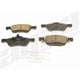 Front Ceramic Pads by AGNA BRAKES - PLD1047C