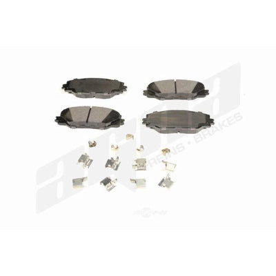 Front Ceramic Pads by AGNA BRAKES - PLD1211C