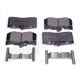 Front Ceramic Pads by AGNA BRAKES - PLD1586C