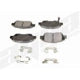 Front Ceramic Pads by AGNA BRAKES - PLD621C