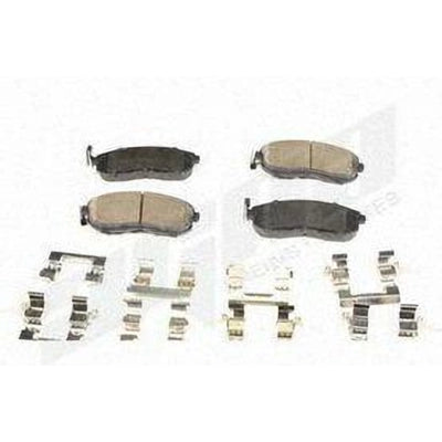 Front Ceramic Pads by AGNA BRAKES - PLD815AC