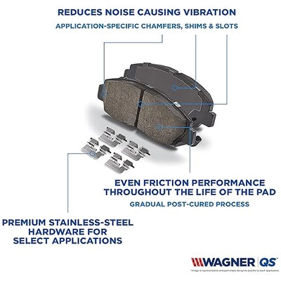 WAGNER - ZD1184 - Front Ceramic Pads