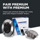 Front Ceramic Pads by WAGNER - QC1759