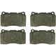 AGNA BRAKES - PXD1904A - Front Disc Brake Pad Set
