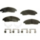 Front Disc Pads by AGNA BRAKES - PXD1280