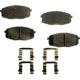 Front Disc Pads by AGNA BRAKES - PXD1397