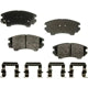 Front Disc Pads by AGNA BRAKES - PXD1404