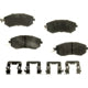 Front Disc Pads by AGNA BRAKES - PXD1539