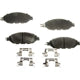 Front Disc Pads by AGNA BRAKES - PXD1649