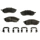 Front Disc Pads by AGNA BRAKES - PXD888