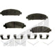 Front Disc Pads by AGNA BRAKES - PXD1401